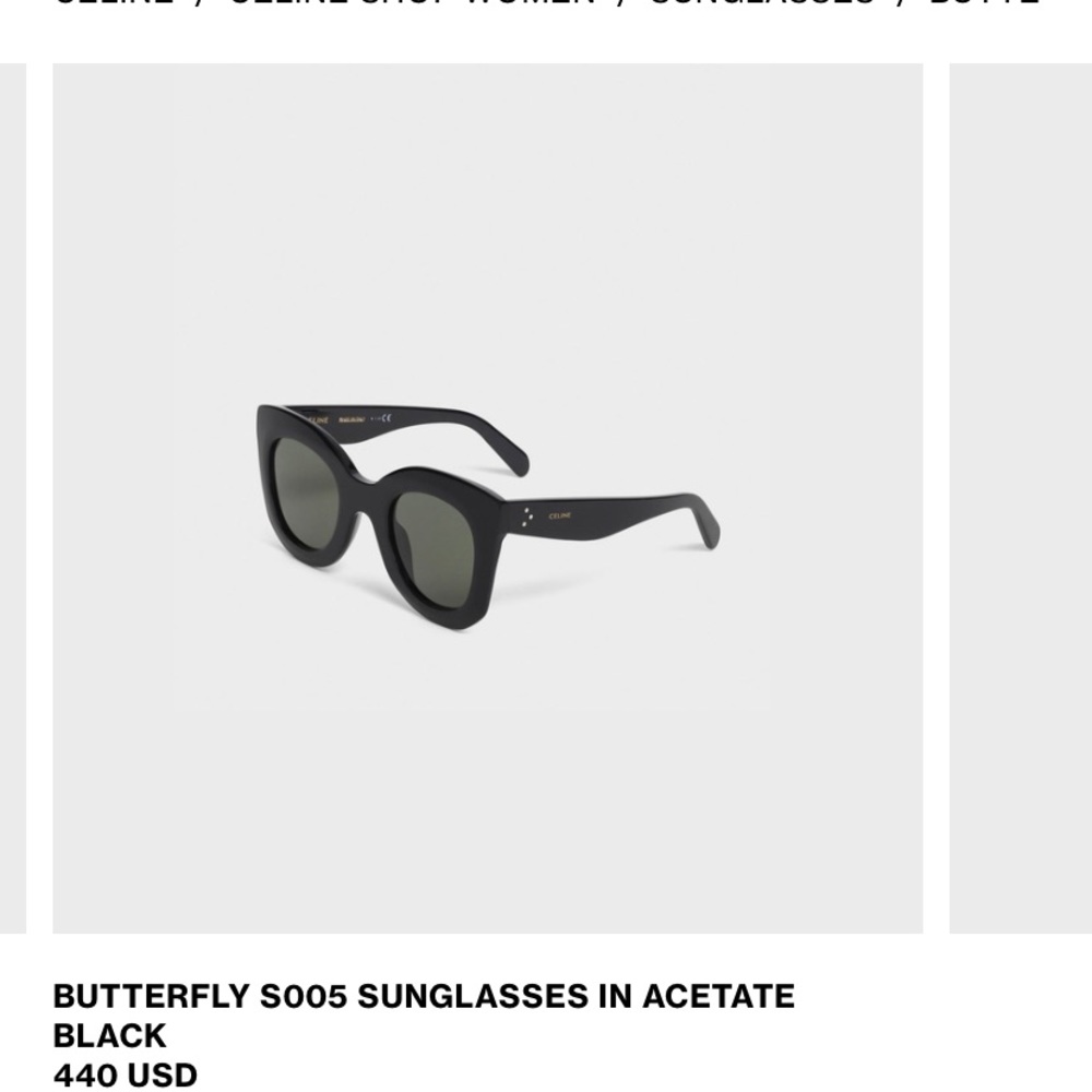 CELINE BUTTERFLY SUNGLASSES